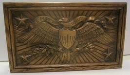 Jewelry Trinket Box  E Pluribus Unum Bicentennial 1976 Eagle 11"X 6.5" Avon - $19.99