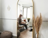 Ogcau Floor Mirror, Full Length Mirror Standing Hanging Or Leaning Again... - £77.10 GBP