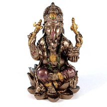 SMALL GANESHA STATUE 3&quot; Mini Hindu Elephant God Miniature Resin NEW Lord... - $301.39 MXN