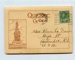 Quebec Canada Postcard Folder 1926 Has 12 Colored Images - $11.88
