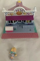 Vintage 1993 Polly Pocket Pollyville Pet Shop with 1 Original Doll - £20.39 GBP