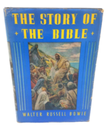 The Story of the Bible 1934 Hardcover Walter Russell Bowie DJ Dust Jacke... - £12.58 GBP
