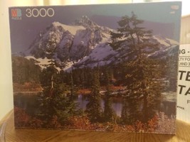 Vintage 1986 MB Magnum 3000 Pc Puzzle Mt Shuksan, Washington # 4550-3, 3... - £16.69 GBP