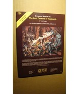 MODULE S4 - LOST CAVERNS OF TSOJCANTH *NEW VF/NM 9.0 NEW* DUNGEONS DRAGONS - $383.12 MXN