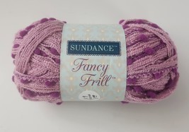 Sundance Fancy Frill Yarn Rose Taupe With Poms 100g 20 Yards 3.5 Oz - $122.19 MXN