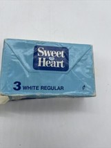 1 Bars of Vintage Sweet Heart Soap sweet mild beauty soap in blue box - £10.51 GBP