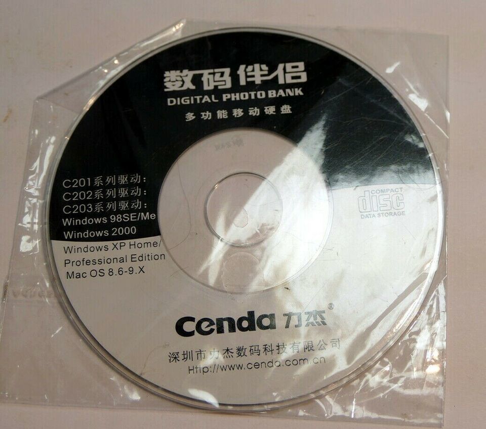 Digital Photo bank Cenda disc vintage - $6.95
