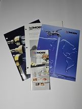 Vintage Moen Illustrated Product Catalog Lot Of 4 Sink Faucet Shower Hea... - $28.71