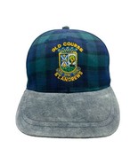 Vintage St Andrews Golf Hat Strapback Plaid Old Course Cap Suede Bill - $342.65 MXN