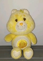Vintage Kenner 1983 Care Bears 13” Funshine Bear Plush Yellow Happy Suns... - $22.99