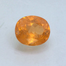 Fanta Orange Spessartite Garnet Unheated 10x8 mm Oval SI Nigerian Gem 3.35 carat - £118.79 GBP