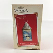 Hallmark Keepsake Christmas Ornament Thomas Kinkade Home For The Holiday 2003 - $22.68