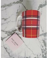 Kate Spade Lenox Christmas Plaid Holiday Red Mug - $95.03 CAD