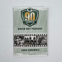 Green Bay Packers 2009 Wallet Schedule 90 Years - £3.86 GBP