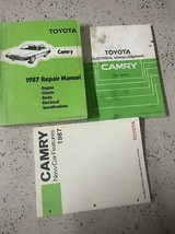 1987 Toyota Camry Service Réparation Atelier Manuel OEM Usine Set Avec Ewd Feat - $31.36