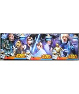 Disney STAR WARS Three (3) Puzzle Panorama 211 Piece Set CARDINAL #18458... - $17.99