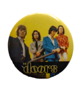 Jim Morrison The Doors Licensed Original 1986 Badge Pin Button Official ... - $16.63