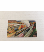 Pennsylvania railroad 1951 plastic pocket calendar - $375.39 MXN