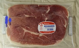 2 Slices Boneless Country Style Ham Vacuum Sealed Center and End Pork De... - £5.47 GBP