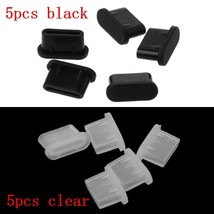 10PCS Type-C Dust Plug USB Charging Port Protector Silicone Cover for Samsung Hu - £5.77 GBP