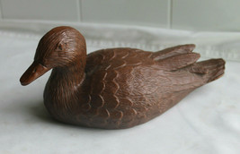 Red Mill Mfg - Vintage Resin Duck Decoy Pecon Figurine - Usa - £15.94 GBP
