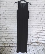 Catherine Malandrino Womens Jumpsuit Medium Black Sleeveless Lined Draws... - £31.69 GBP
