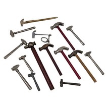 Vintage Hammer Lot Of 15 Advertising Tools Sledgehammer Keychain Pen - £25.41 GBP