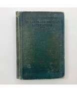 A Short History of England&#39;s and America&#39;s Literature - Hardcover 1933 - $20.53 CAD