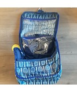 Rock Flower Paper Wimbledon Navy Hanging Toiletry Bag New w Tags - $34.95 CAD