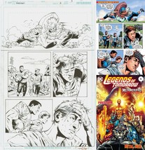 Gerry Conway Firestorm Legends of Tomorrow #5 Pg. 9 Original Art Page / DC Comic - £78.34 GBP