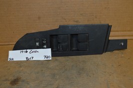 14-16 Toyota Corolla Driver Master Switch OEM Door 7423202E70 Window 22-... - $21.55