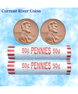 2025-P&amp;D Lincoln Shield Penny New Uncirculated ROLLS - $35.65