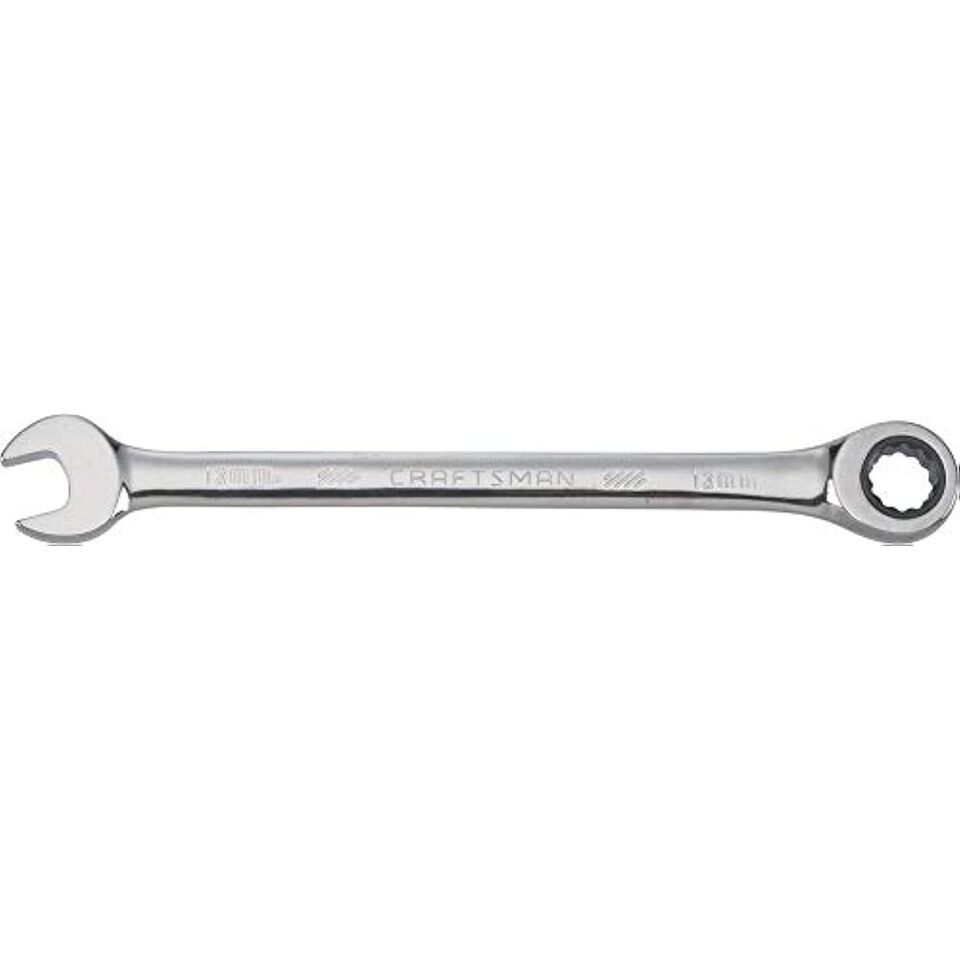 CRAFTSMAN Ratcheting Wrench, Metric, 13mm, 72-Tooth, 12-Point (CMMT42571) - $27.80