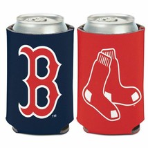 BOSTON RED SOX 2 SIDED CAN COOLER/KOOZIE NEW AND OFFICIALLY LICENSED - £6.13 GBP