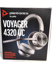 Poly - Voyager 4320 Wireless Noise Cancelling Stereo Headset with mic - Black - £129.95 GBP