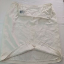 R&M Richards Women's Cream Rear Zipper & Slit Casual Skirt Size 24W Waist 44" image 2
