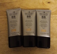 3 Revlon Photoready BB Cream Skin Perfector #010 LIGHT PALE, SPF 30(W2/5) - £23.23 GBP
