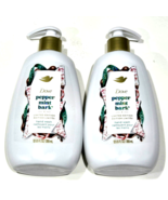 2 Pk Dove Pepper Mint Bark Limited Edition Candy Chocolate Scent Hand Wa... - $33.28 CAD