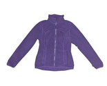 Schoffel Women Fleece Jacket Leisure Outdoor Purple Full Zip size M UK 12 - $42.75