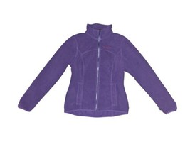 Schoffel Women Fleece Jacket Leisure Outdoor Purple Full Zip size M UK 12 - £33.77 GBP