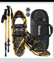 New Child snowshoes HRKING 30 to 70 lb approx 3-10 Yrs  madjustable reta... - $30.64