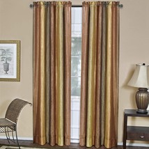 Ombre Panel Room Darkening Window Curtain By Achim Home Decor - 63 Inch Length, - $43.98