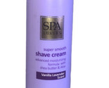 SPA LUXURY Super Smooth 7oz Moisturize Shave Cream WShea Butter-Vanilla ... - $14.73