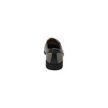 Stacy Adams Turano Bike Toe Oxford Croc Print Shoes Black Multi 25576-910 image 2