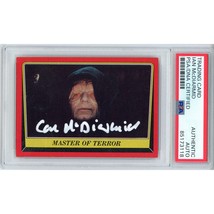 1983 Topps Star Wars Ian McDiarmid Signed Emperor Palpatine Card #117 PSA Auto - £367.71 GBP