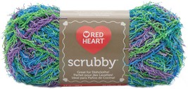Red Heart Scrubby Yarn-Capri - £11.67 GBP