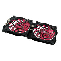 Rvf-2F Flexible Fixed Clip Vga Cooler Twin Replacement Fan - £33.81 GBP