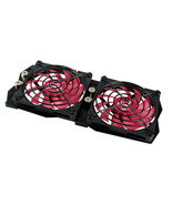 Rvf-2F Flexible Fixed Clip Vga Cooler Twin Replacement Fan - $41.99