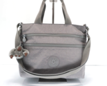 Kipling Miah Crossbody Bag Zip Top Handbag KI9462 Polyamide Cool Grey To... - $69.95