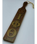 Iota Phi Theta wood paddle Wooden Divine 9 wood paddle IOTA - £33.36 GBP